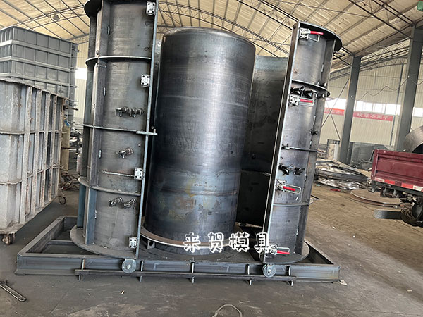 1800mm污水檢查井模具施工成功，超級牛逼技術全程記錄！